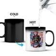 thumbnail image 3 of Patriotic Dachshund Celebrates 4th of July Heat Color Changing Mug Wiener Dog Lover Gifts Idea Magic Coffee Mug - 02009, 3 of 4