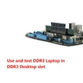 thumbnail image 3 of Graflsoa DDR3 to Desktop Adapter Card for Laptop Memory, 1.5V Voltage, Green PCB, Compatible with Windows OS, Compact Size 13.2x3.7cm, 3 of 7