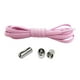thumbnail image 3 of Cordones elásticos sin atar, 2 unidades, hebilla semicircular, sin atar Rosa, 3 of 9