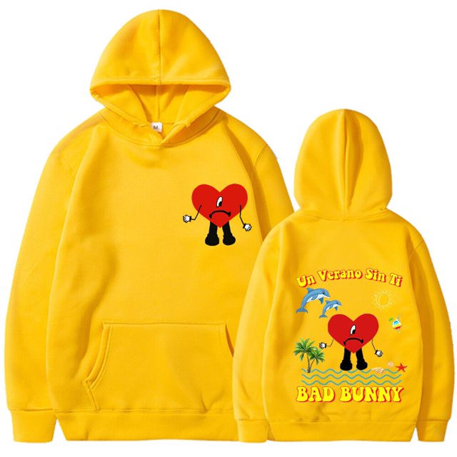 Sudadera con capucha de Bad Bunny para hombre y mujer, ropa de calle con estampado de Hip Hop, Unisex, de alta calidad, gran oferta, novedad de 2022