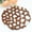 Brown, variant on Jiaroswwei Women Bun Cover Hair Net Ballet Dance Skating Rhinestone Crochet Snood