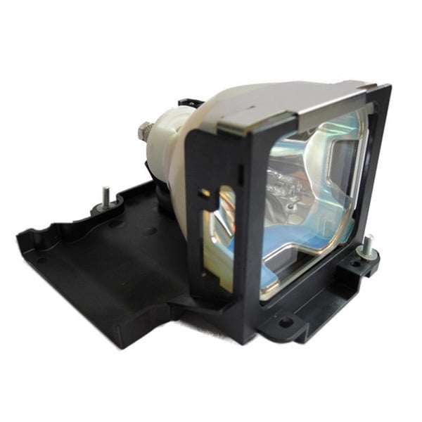 Replacement Lamp Assembly with Genuine Original OEM Bulb Inside for Mitsubishi AS10 Projector Power by Phoenix