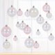 thumbnail image 4 of 10pcs 4/5/6cm Colorful Christmas Ball Transparent Bubble Ball Xmas Tree Hanging Ornaments Birthday Cake Topper Home Party Decor, 4 of 5