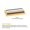 thumbnail image 4 of Uxcell FFC FPC Extension Board PCB Extend Connector 60 Pin 0.5mm Pitch Single Side 3 Pack, 4 of 6
