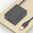 thumbnail image 5 of Type USB C NP-W126S Dummy Battery DC Power AC Adapter for X-T1 X-S10 X-T30 II X-T20 X-T10 X-T200 Camera Charger, 5 of 5