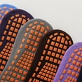 thumbnail image 4 of 2 pes de calcetines de yoga de 2 colores deslizantes de ejercicio gimnasio piso calcetines Negro Colcomx calcetines de yoga, 4 of 7