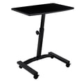 thumbnail image 6 of Seville Classics Mobile Laptop Computer Desk Cart, Height-Adjustable from 20.5" to 33", Black, 6 of 13