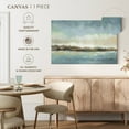 thumbnail image 4 of Elephant Stock Calm Horizon Wall Art - Horizontal Canvas Wall Art - Living Room Wall Decor - Abstract Canvas - Blue And Beige Decor By Tita Quintero - 12" x 8", 4 of 4
