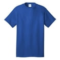thumbnail image 5 of Mens Core Cotton Male T-Shirts True Royal M, 5 of 6