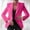 Hot Pink, variant on Baqcunre Women's Blazers For Women,Elegant Business Office Work Solid Button Suit Jacket Coat Outwear,Womens Blazer Dressy Tops For Women,Jackets For Women Dark blue S-XXL