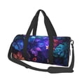 thumbnail image 1 of Xecao Sac de Voyage Motif Feuilles de Forêt Colorées Magiques Grande Capacité Léger Sac de Week-End pour Hommes et Femmes, 1 of 6