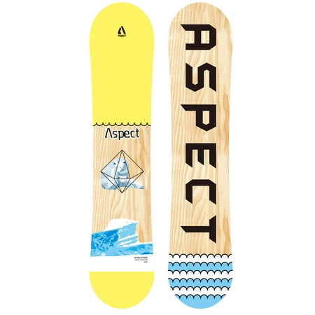 XHtang Children's Freestyle Snowboard for Beginners and Kids-Adjustable Step-in Bindings