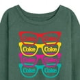 thumbnail image 3 of Coca-Cola - Retro Sunglasses - Women's Lightweight French Terry Long Sleeve Shirt, 3 of 5