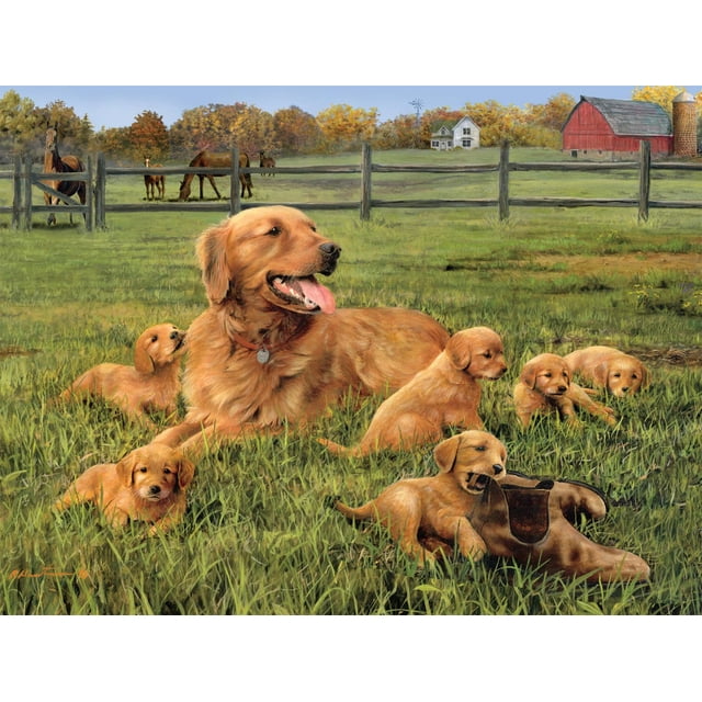 Rompecabezas Buffalo Games Robert Hautman Glorious Goldens