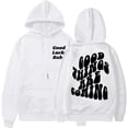 thumbnail image 4 of WEAIXIMIUNG Robe Sweat-Shirt Filles Mode Décontractée Imprimé à Capuche Manches Longues avec Poche Haut, 4 of 4