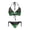 Christmas Themed Print, variant on Highland Cow Halter Triangle Bikini Set Two Piece Tie Side Bathing Suit for Beach & Pool Vacation Sexy Quick Dry Swimwear for Women