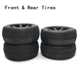 thumbnail image 2 of 4Pcs 87mm Large Tires Tyre Wheel for Remo Hobby Smax 1, 2 of 5