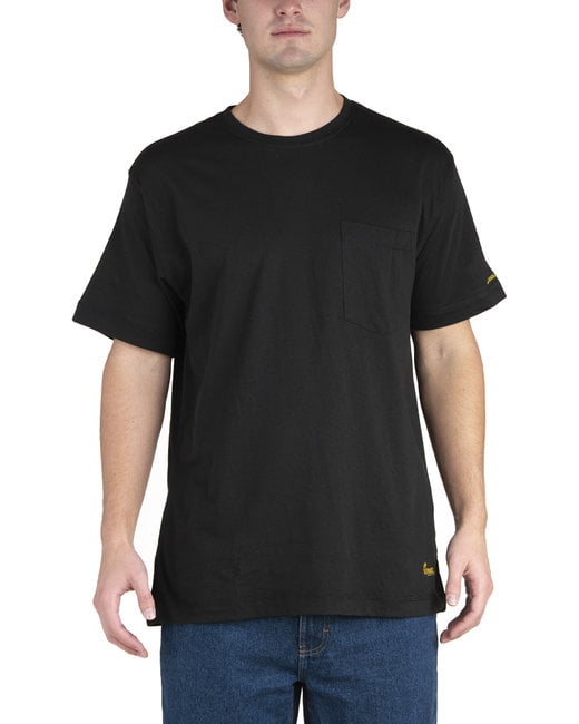 Berne - Men's Lightweight Performance Pocket T-Shirt - BLACK - 4XL ...
