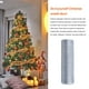 thumbnail image 3 of Kearding 1 rollo de cinta de malla navideña de Color sólido DIY, envoltura de regalo decorativa impermeable, cintas para fiesta de boda, Kits de decoración para fiestas Blanco, 3 of 6