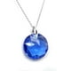 thumbnail image 1 of Collar Zvezda Classic color Sapphire plata .925 Zvezda ZCO-CLAS14-SAP, 1 of 4
