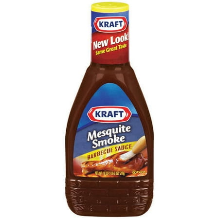 Kraft Mesquite BBQ Sauce, 18 Fl Oz (3 Pack)