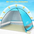 thumbnail image 2 of Tienda de playa plegable G4Free, 200 x 120 x 130 cm, UV50+, 2 of 7