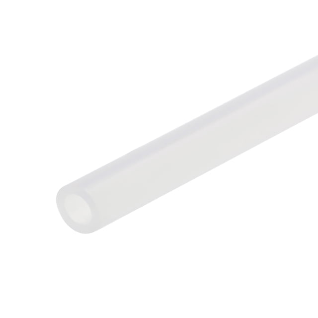 Tubo de silicona Uxcell, 3/16 pulgadas ID x 5/16 pulgadas OD 5 pies, tubo de goma de alta temperatura para transferencia de bomba claro