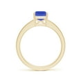 thumbnail image 2 of ANGARA Natural Octagonal 1.5 ct Tanzanite Cocktail Ring with Diamonds in 14K Yellow Gold for Women (Size-8x6mm) | December Birthstone, Anniversary, Jewelry Gift for Women | Natural Tanzanite Ring, 2 of 10