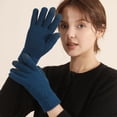 thumbnail image 5 of Guantes de invierno para hombres y mujeres, guantes cálidos para mensajes de texto con pantalla táctil con forro térmico de punto suave, 5 of 5