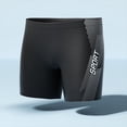 thumbnail image 1 of Bañador tipo bóxer para adultos, bañador extragrande para hombre, bañador para hombre con cintura alta, bañador conservador, 1 of 2