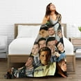 thumbnail image 5 of Blanket Josh Hutcherson Soft and Comfortable Wool Fleece Throw Blankets Gift for Home Decoration Sofa Office car Camping Yoga Travel Home Decoration Cozy Plush Beach, 5 of 5