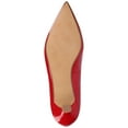 thumbnail image 5 of Journee Womens Pammie Slip On Pointed Toe Kitten Heel Pumps, Widths Available, 5 of 9