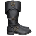 thumbnail image 2 of Caribbean Pirate Boots Adventure Footwear Halloween Costume Renaissance Medieval Cosplay, 2 of 7