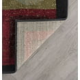thumbnail image 6 of Contemporary 2x3 Area Rug (2' x 3') Geometric Black, Red Indoor Scatter Easy to Clean, 6 of 9