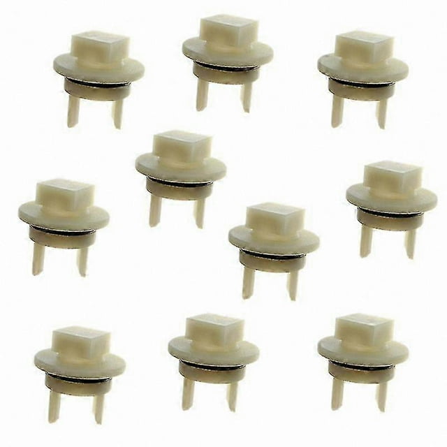 10-Pack Replacement Gears for Home Meat Grinders, Plastic Sleeves for Electric Choppers, Compatible with Standard Models
