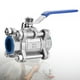 thumbnail image 5 of Válvula De Bola De Paso Completo, Válvula De Bola De Flujo Rápido, Para Control De Regulación ZAQW Stainless Steel Ball Valve, 5 of 8