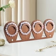 thumbnail image 1 of Expositor de madera para pulseras, expositor de joyas, elegante soporte para pulseras, estante para guardar pulseras en encimera, para ferias Cuatro ranuras, 1 of 8