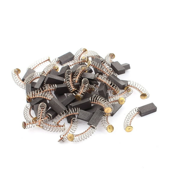 12mm x 6mm x 4mm Motor Carbon Brushes 40 Pcs for Electric Motor