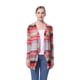 thumbnail image 1 of Cable casual Capa de punto Cardigan Estampado geométrico Drape Front Abanopi Rojo S, 1 of 7