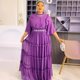 thumbnail image 4 of Vestidos africanos para mujer, vestidos de fiesta, cumpleaños, ceñidos, elegantes, ajustados, para celebrar, cócteles, eventos, bonitos vestidos de graduación, tallas grandes, 4 of 5