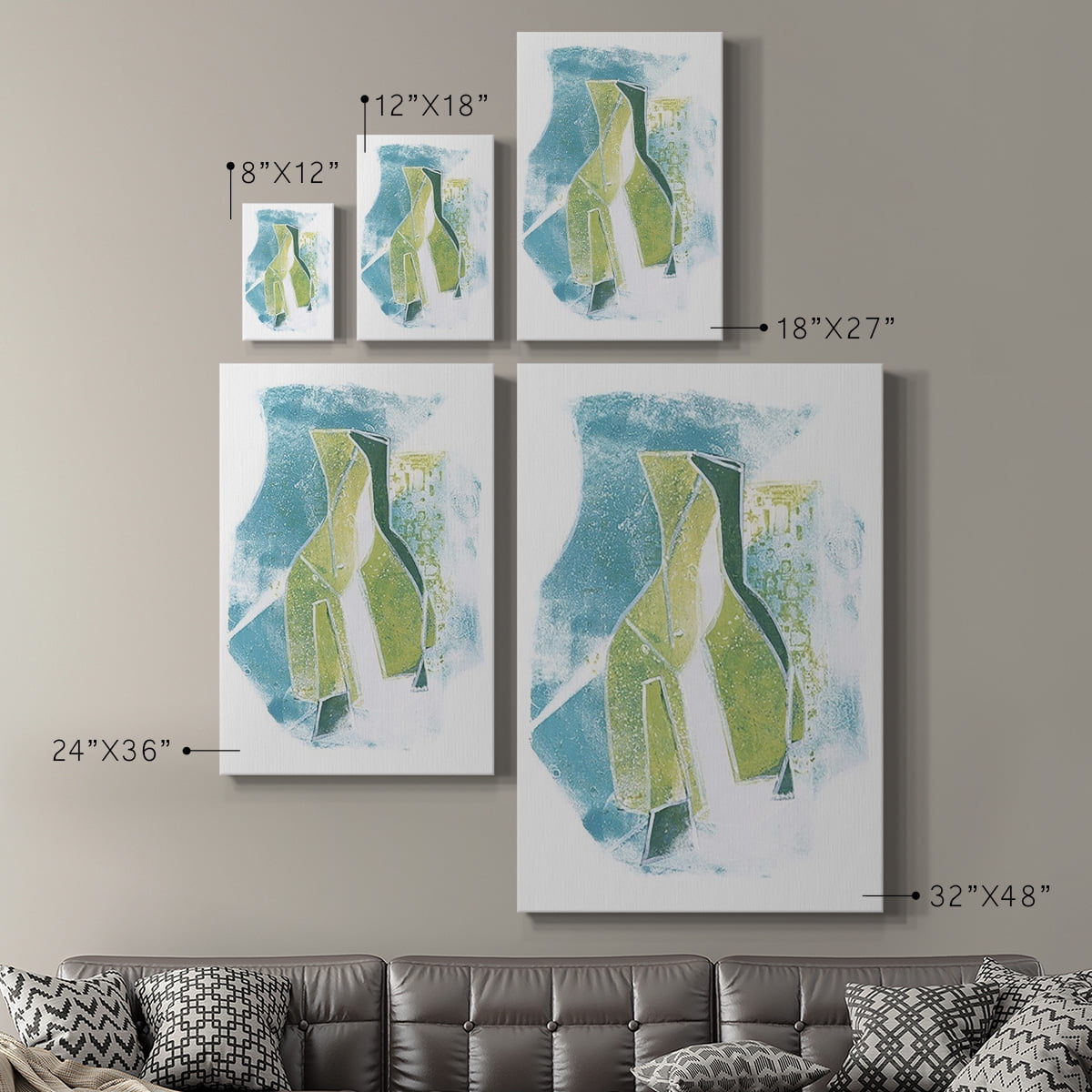 Jubilee Jugs III Premium Gallery Wrapped Canvas - Ready to Hang