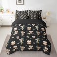 thumbnail image 2 of Erosebridal Cartoon Koala Bedding Queen Size,Kawaii Wildlife Comforter Sets with Sheets,Breathable Reversible Bedding Sets Queen Size,Animal Decoration,7 Pieces, 2 of 5