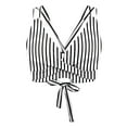 thumbnail image 4 of PMVFHDE Fringed Suspender Dance Bikini Set for Team Performance and Stage Shows Black,M, 4 of 5