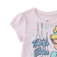 thumbnail image 6 of Disney Princess Cinderella Short Sleeve Shirt and Tulle Tutu Skirt with Headband (Girls), 3 Piece Set, Sizes 2T-10, 6 of 6