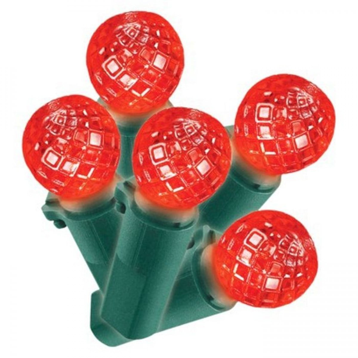 Philips 60 ct LED Faceted Sphere String Lights Red Christmas Valentine/'s NEW