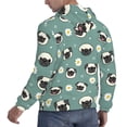 thumbnail image 6 of Sikiie Cute Puppy Men's Hoodie, Essentials Hoodie, Sweatshirt, Pullover Hooded Sweatshirt for Men-4X-Large, 6 of 7