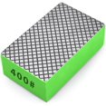 thumbnail image 1 of 1pcs Diamond Hand Polishing Pad 400# Diamond Polishing Pad, Foam Backing Sanding Block, Diamond Sanding Pad for Polishing Ceramic Tile Glass Wood Marble 400#, 1 of 5