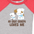 thumbnail image 4 of Inktastic My Great Grandpa Loves Me Boys Grandson Boys Baby Bodysuit, 4 of 5