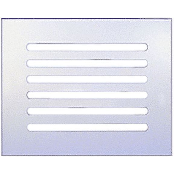 CRL FMG1080 Clear Flat Acrylic 10" x 8" Mirror Grille