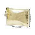 thumbnail image 2 of Mini PU Leather Wallet Portable Coin Purse Waterproof Coin Pocket with Zipper Small Coin Pouch for Women Durable Key Bag Storage Bag Card Holder, 2 of 7